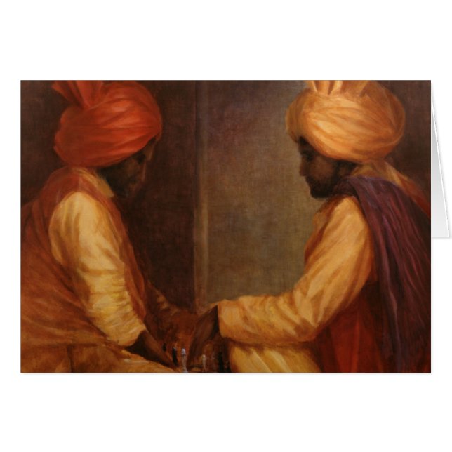 Schacklek Hälsningskort (Framsidan Horizontal)