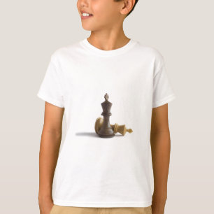 Schacklek över t-shirt