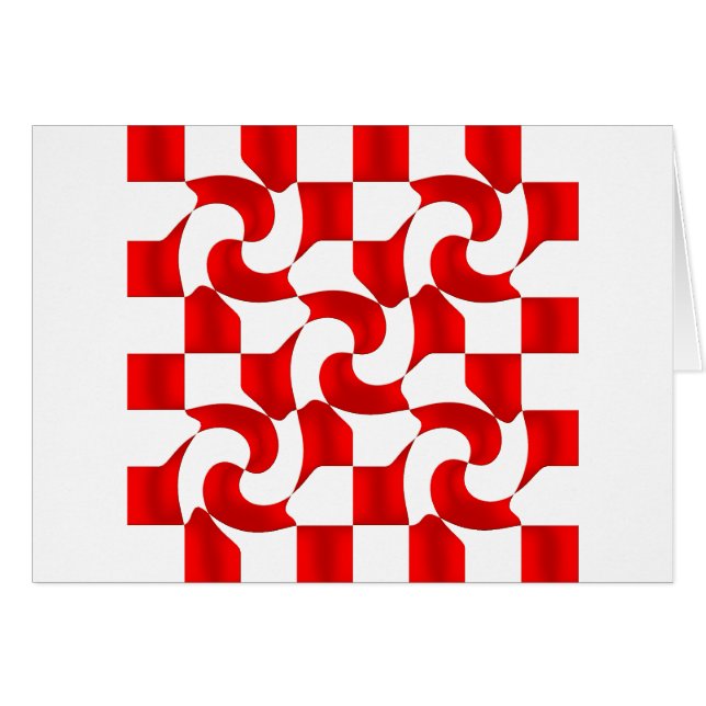schackmatt hälsningskort (Framsidan Horizontal)