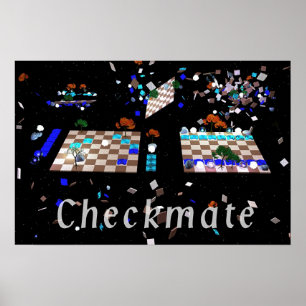 Schackmatt Poster