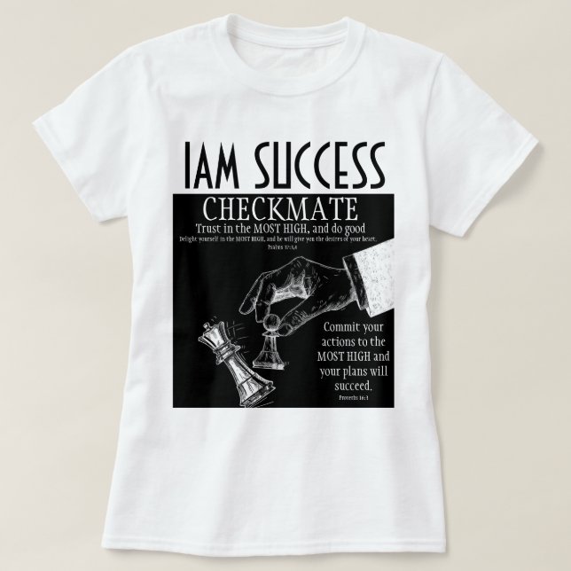 SCHACKMATT T SHIRT (Design framsida)