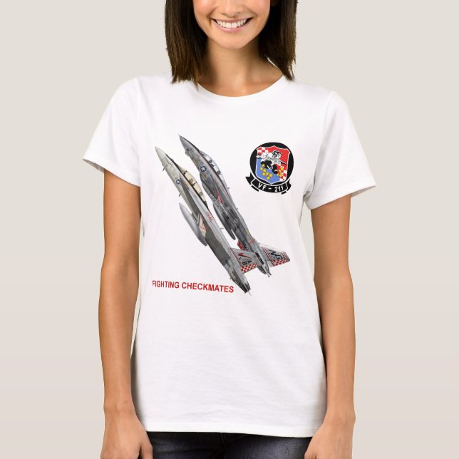 Schackmattar för stridighet VF-211 T Shirt (Framsida)