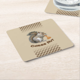 Schacknöt Underlägg Papper Kvadrat