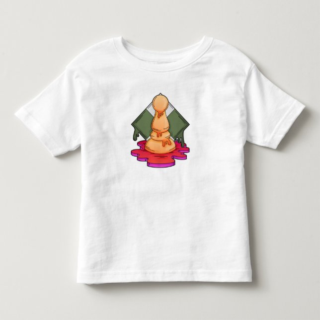 Schackpjäs Bonde T Shirt (Framsida)