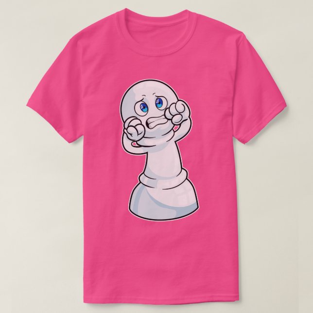 Schackpjäs Bonde vid Schack 2 T Shirt (Design framsida)