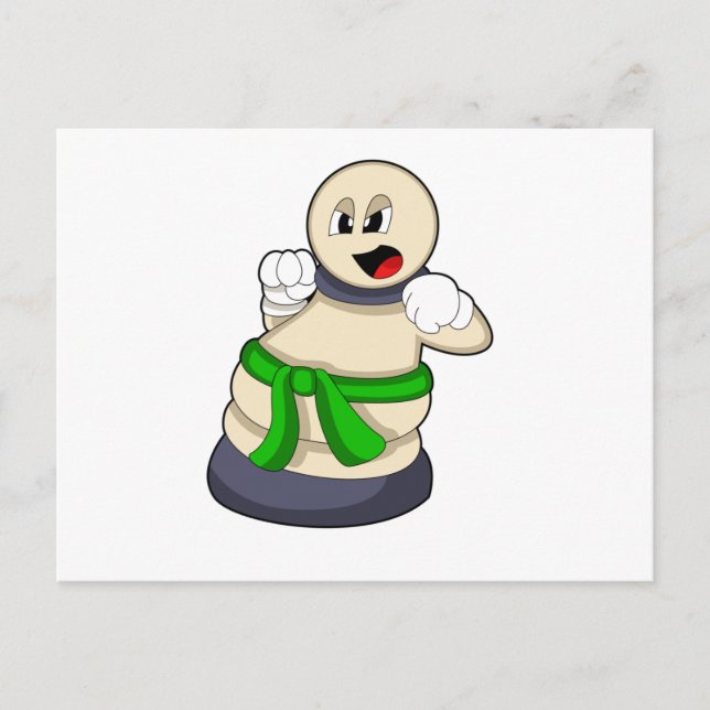 Schackpjäs Bonde vid Schack Vykort (Framsida)