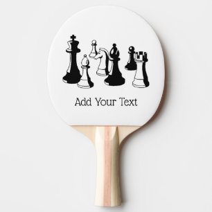 Schackpjäser Vintagekonst #2 Pingisracket