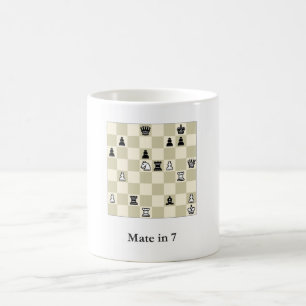 Schackpusselmugg #2 kaffemugg