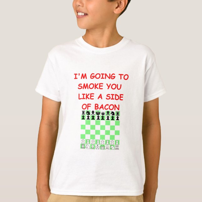 schackskämt tee shirt (Framsida)