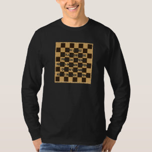 Schackspelare Mästar Schacköppningar Premium T Shirt