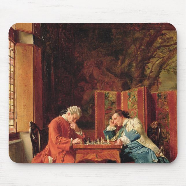 Schackspelarna, 1856 musmatta (Framsidan)