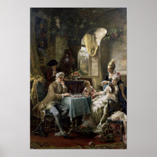 Schackspelarna, 1887 2 poster