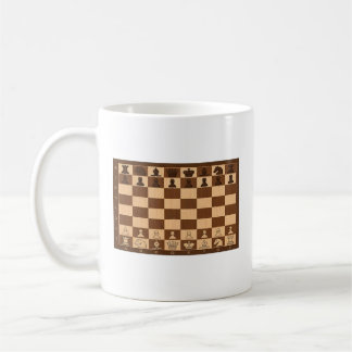 Schackstrategi Kaffemug – Klassisk Schackbräda Des Kaffemugg