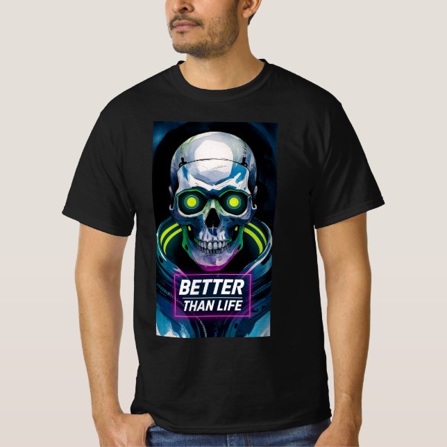 Schädel  t shirt (Framsida)