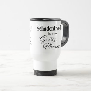 Schadenfreude* är min fritidskaffe Mugg
