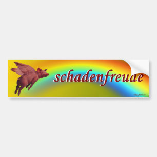 schadenfreude bildekal