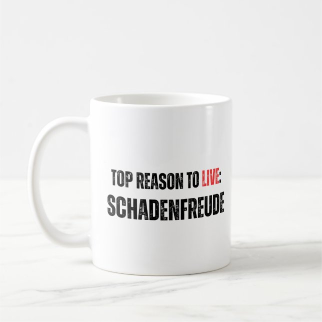 Schadenfreude Kaffemugg (Vänster)