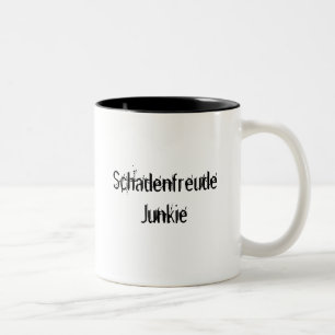 Schadenfreude knarkare Två-Tonad mugg
