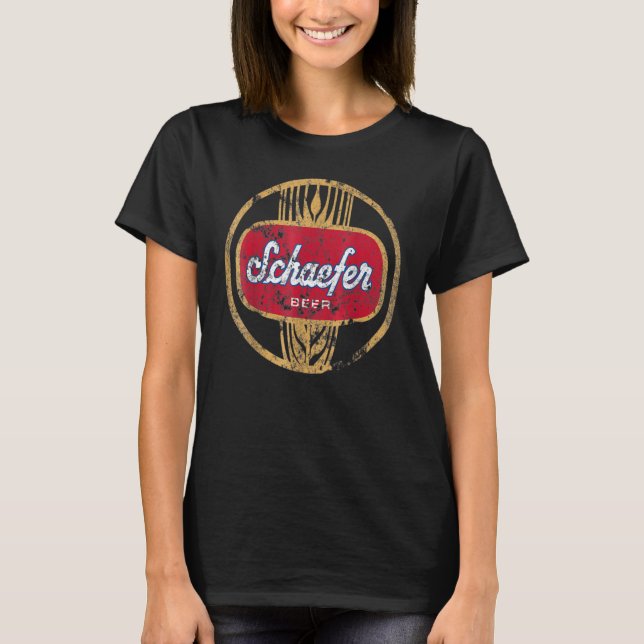 Schaefer Beer T Shirt (Framsida)