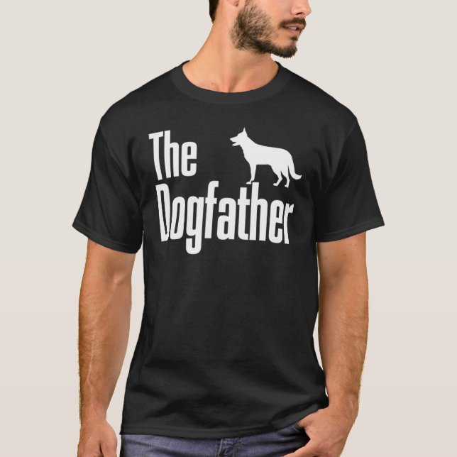 Schäferhund 4 t shirt (Framsida)