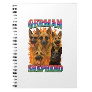 Schäferhund Anteckningsbok