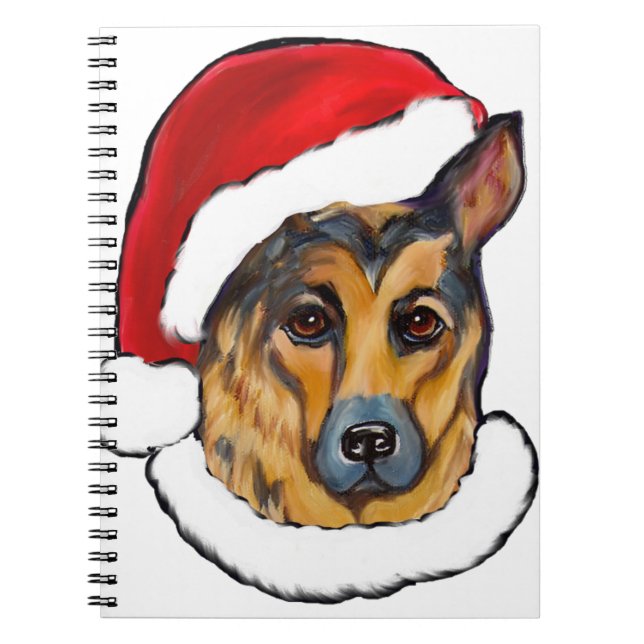 SCHÄFERHUND ANTECKNINGSBOK (Framsidan)