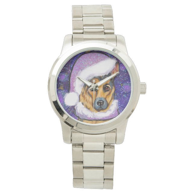 SCHÄFERHUND ARMBANDSUR (Framsida)