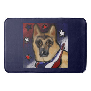 SCHÄFERHUND               BADRUMSMATTA