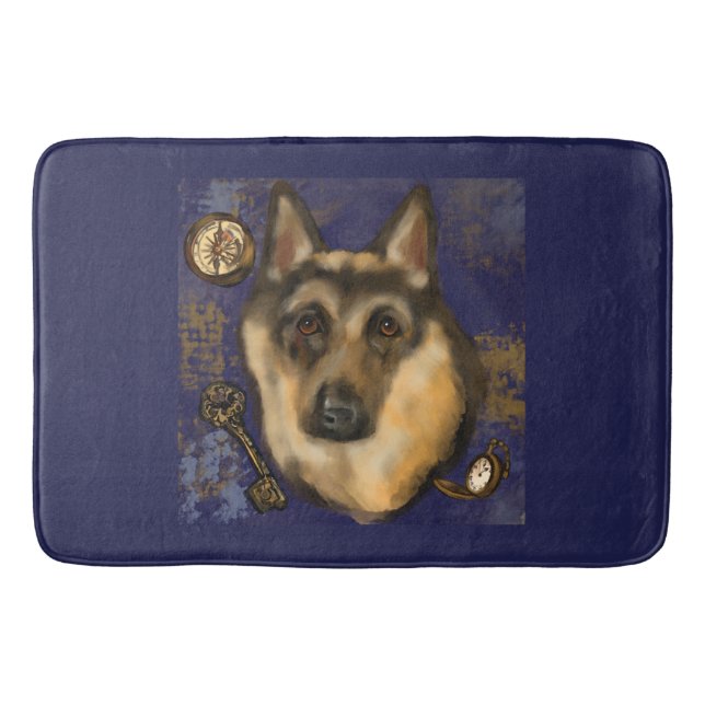 SCHÄFERHUND BADRUMSMATTA (Framsidan)