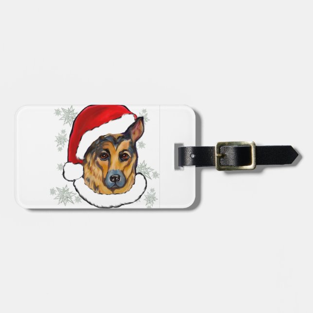 SCHÄFERHUND BAGAGEBRICKA (Horisontell Framsida)