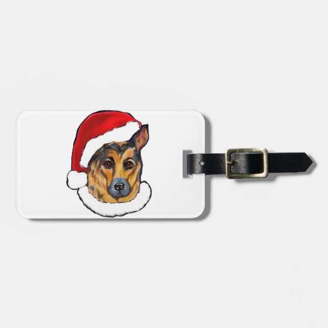 SCHÄFERHUND BAGAGEBRICKA (Horisontell Framsida)