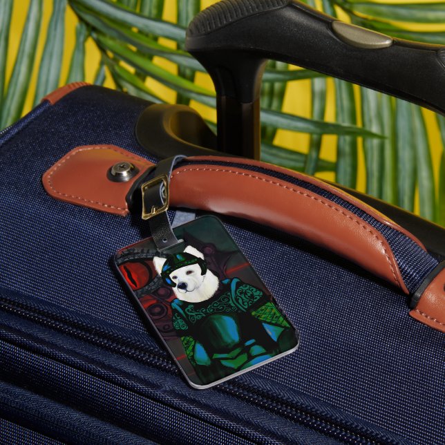 Schäferhund Bagagebricka (Framsida Insitu 1)