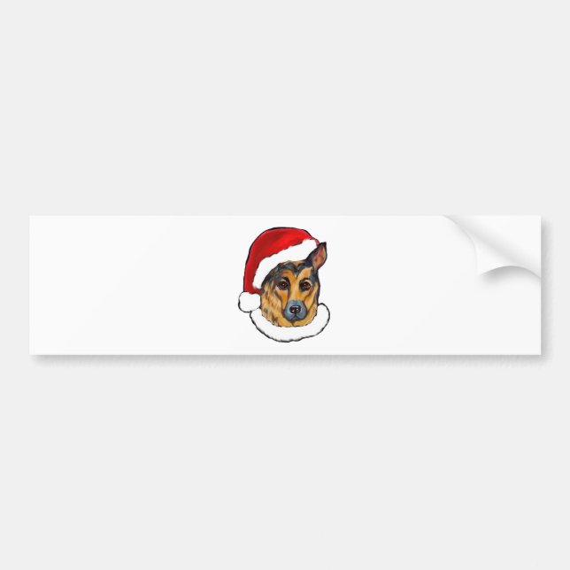 SCHÄFERHUND BILDEKAL (Framsidan)