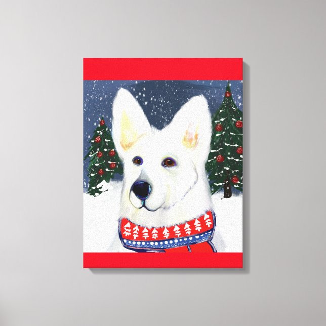 Schäferhund    canvastryck (Framsida)