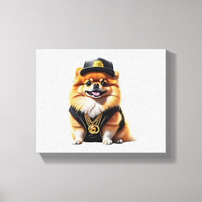 Schäferhund Canvastryck (Framsida)