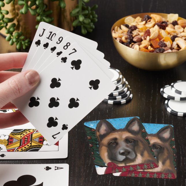 Schäferhund  casinokort (På plats)