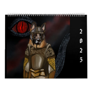 Schäferhund “Dragons & Dogs “ Kalender