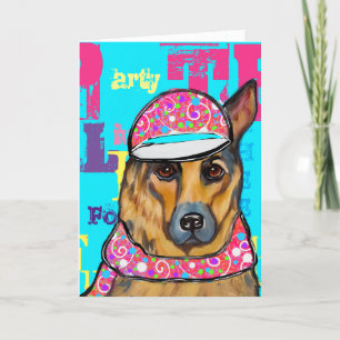 Schäferhund Helgkort