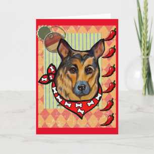 SCHÄFERHUND HELGKORT