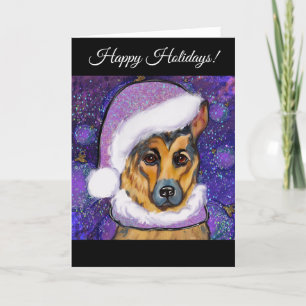 Schäferhund helgkort