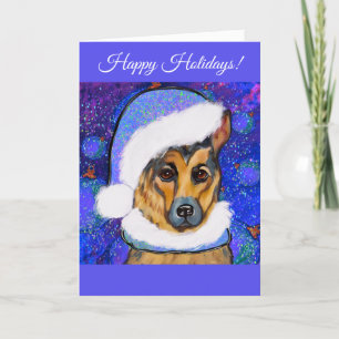Schäferhund helgkort