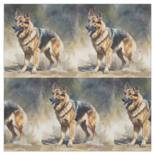 Schäferhund husdjur djur tyg