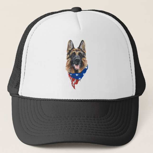 Schäferhund Keps (Framsida)