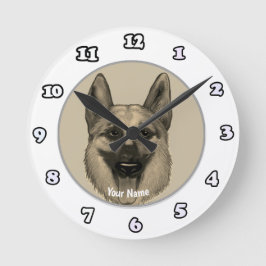 Schäferhund klocka