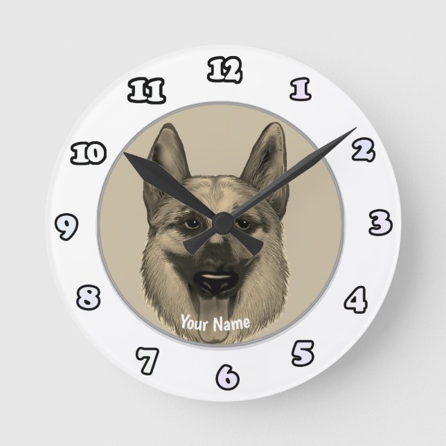 Schäferhund klocka (Framsida)