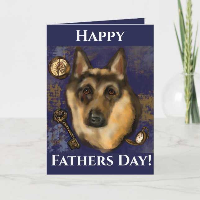 Schäferhund Kort (Framsida)