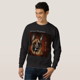 SCHÄFERHUND LÅNG ÄRMAD TRÖJA