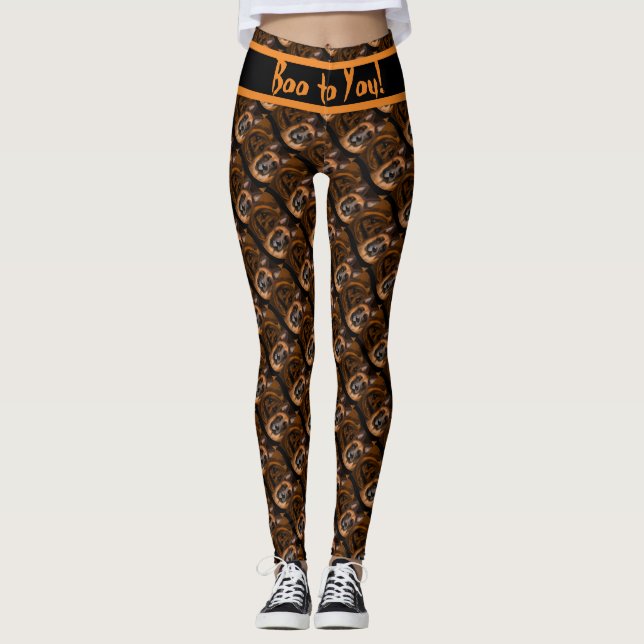 Schäferhund  leggings (Framsida)