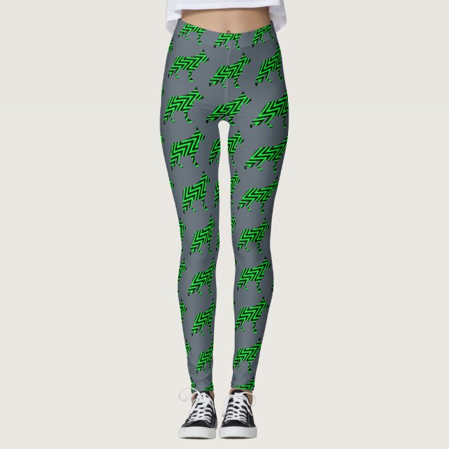 Schäferhund Leggings (Framsida)