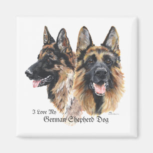 Schäferhund Magnet